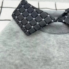 Pet Dog Clothes Warm Winter Shirt Patchwork Hoodie Jacket for Small Dog Coat Bear Hoodie Pet Plaid Shirt Pet Shop Pet Clothing