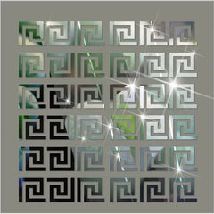 3D 5/10CM Square Self Adhesive Waist Line Mirror Wall Art Stickers for Living Room Ceiling Edge Strip Corner Line Wall Decor