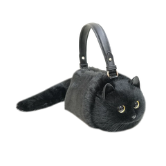 Luxury Cat Tote Bag for Women – Crossbody & Clutch