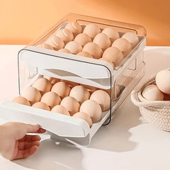32-Egg 2-Tier Fridge Storage Box
