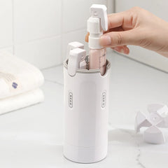 4-in-1 Shampoo Bottle Portable Cosmetics Lotion Bottle Storage Bottle Travel Separate Bottle Shampoo Bath Gel Separate Bottle