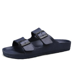 Summer Adjustable Soft Slides Slippers For Men Flat EVA Slippers Lightweight Anti Slip Slippers Size 34-47 48 49  Dropshipping