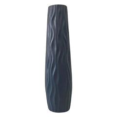 Decorative Vase Textured Floor Standing Vase Modern Tall Vase for Home Living Room