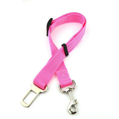 Adjustable Pet Cat Dog Car Seat  Belt Pet Seat Vehicle Dog Harness Lead Clip Safety Lever Traction Dog Collars Dog Accessoires Pet Shop