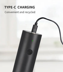 USB Rechargeable Electric Salt and Pepper Grinder Adjustable Coarseness Large Capacity Auto Spices Grinders Kitchen Cooking Tool