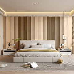 1 Roll of Self-Adhesive Grille 3D Stereo Concave-Convex Wall Panel for Living Room Background Wall Decor Wall Sticker Wallpaper