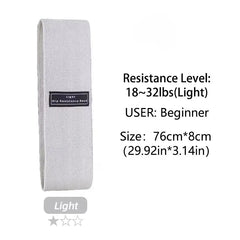 Glute Thigh Elastic Workout Bands Fabric Resistance Hip Booty Bands Squat Circle Stretch Fitness Strips Loops Yoga Gym Equipment