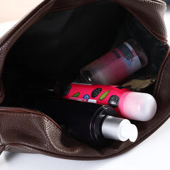 Portable Waterproof Cosmetic Bag – Travel Makeup Organizer