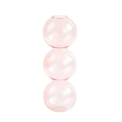 Romantic Glass Vase Modern Creative Hydroponic Flower Pot Funny Simple Spherical Flower Vase Dining Room Home Decor