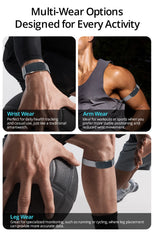 VALDUS VITRO ECG Smart Bracelet Heart Rate Blood Pressure Waterproof Long Battery Life Fitness SOS 2026 New NO Screen Smartwatch