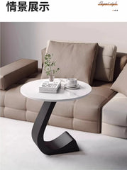 Modern Nordic Luxury Sofa Side Table for Living Room