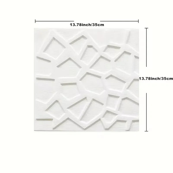 5-20pcs 35*35cm Ceiling 3d Home Bedroom Decor Background Wallpaper Peel Stick Waterproof Decoration Wall Stickers Anti-collision