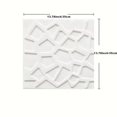 5-20pcs 35*35cm Ceiling 3d Home Bedroom Decor Background Wallpaper Peel Stick Waterproof Decoration Wall Stickers Anti-collision