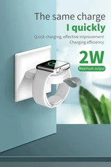 Magnetic Watch Wireless Charger Dock Base For iWatch Series 10 9 8 7 6 5 4 SE/3/2 Utlra Portable Travel Wireless Charging Stand