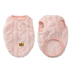 Cute Warm Cat Clothes Autumn Winter Fleece Sweater For Small Cats Dog Apparel Kitten Puppy Pullover Pet Sphynx Christmas Costume