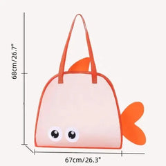 New New Travel  Children's Cartoon Toy Storage Bag Swimsuit Storage Bag Big Eye Handheld Toiletry Bag
