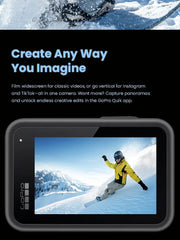 GoPro HERO 13 Black Action Camera HyperSmooth6.0 5.3K 60fps Video 27MP Go Pro13 helmet Vlog Sport Camera