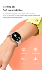 2026 New Smartwatch Women AMOLED HD Screen Always On Display Bluetooth Call IP68 Waterproof GPS Smart Men Watch For Android ios
