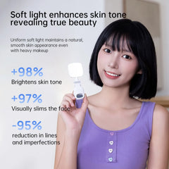Portable LED Selfie Fill Light Photography Adjustable Brightness Mobile Led Light Clip For Phone Laptop Tablet Meeting Make Up