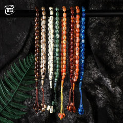 New Middle East Bracelets Tassel Pendant 33 Prayer Beads Islamic Muslim Tasbih Allah Mohammed Rosary for Women Men