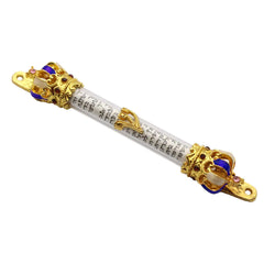 Door Mezuzah Metal Case Mezuza Hannukah Decoration Gifts Home Retro Alloy