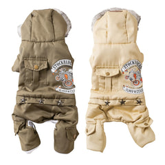 Winter Pet Dog Jumpsuit Warm Dog Clothes for Small Dogs Chihuahua Jacket Costumes Shih Tzu Coat Outfits