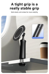 Magnetic Mini Tripod for Phone Tablet Foldable Desk Magnetic Phone Stand Detachable Cell Phone Tripod Hands Free Holder For Vlog