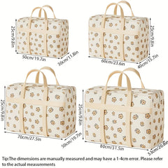 Extra Large Thickened Storage Bags For Clothes Duvets Blankets Seasonal Garment Space Saving Organizer Bedroom Wardrobe Home