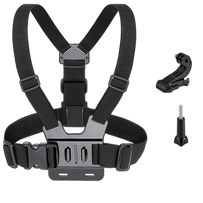 Action Camera Helmet Backpack Mount Head Chest Support POV Vlog Holder Bracket for Go Pro Gopro Hero Insta360 X3 X4 Accessories
