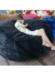 Soft Warm 180*90cm Fur Giant Removable Washable Bean Bag Bed Cover Comfortable Living Room Furniture Lazy Corner Sofa
 Coat