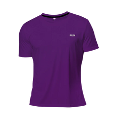 High Quality Polyester Men Running T Shirt Quick Dry Fitness Shirt Training Exercise Clothes Gym Sport Shirt Tops Lightweight