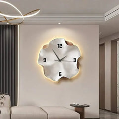 [3D imitation]European Premium Wall Clocks Quiet Office Elegant Aesthetic Christmas Wall Clock Living Room Luxury Horloge Murale Home Decor