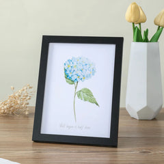 Wooden Photo Frame – Wall Hanging & Stand Display (10x15–A4) Home Decor