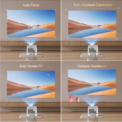 Magcubic 900ANSI Android 14 Projector Auto Focus Support 8K Native 1080P With Wifi6 BT5.4 16G Allwinner H726 Portable HY350Max