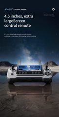 Lenovo A26 Pro Drone 5G WiFi Drone 4K Dual HD Camera Large Screen Remote Controller Brushless Motor Professional Quadcopter Toy