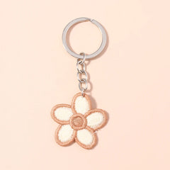 1Pc Bohemia Evil Eye Hamsa Hand Keychain for Women Men Blue Eye Sun Feather Key Ring Bag Pendant Car Key Holder Rings Wholesale