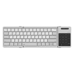 NILLKIN Foldable Bluetooth Wireless Keyboard with Touchpad Compact and Portable For ipad Tablets Smartphones and Computers
