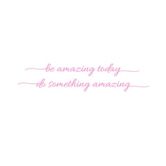 You Look Amazing Mirror Decal Vinyl Decal Bathroom Decor Inspire Motivational Quote Sticker Fitting Room Bedroom Decoration