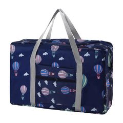 Carry-on Luggage Bag Foldable Travel Duffel Bag Tote Large Capacity Waterproof Portable Storage Bag with Zipper