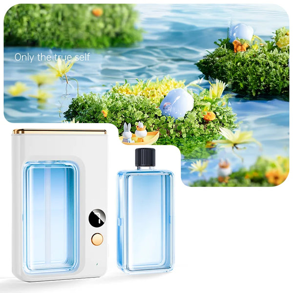 Fragrance atomizer, aromatherapy machine, digital display, 7-speed adjustable, Shangri-La, Hilton, only the true self Home Decor fragrance