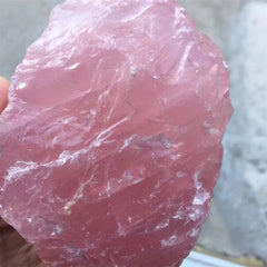 100% Natural Rose Quartz Stone Raw Crystals Stones Healing Mineral Specimen Rock Raw Rough Quartz Pink Crystal Gemstones 1pc