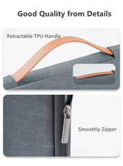 Multi-pockets Laptop Sleeve for MacBook Air 15.3 2024 Laptop Bag for MacBook Pro 14 M5 Shocproof Notebook Bag for Dell/Xiaomi 16