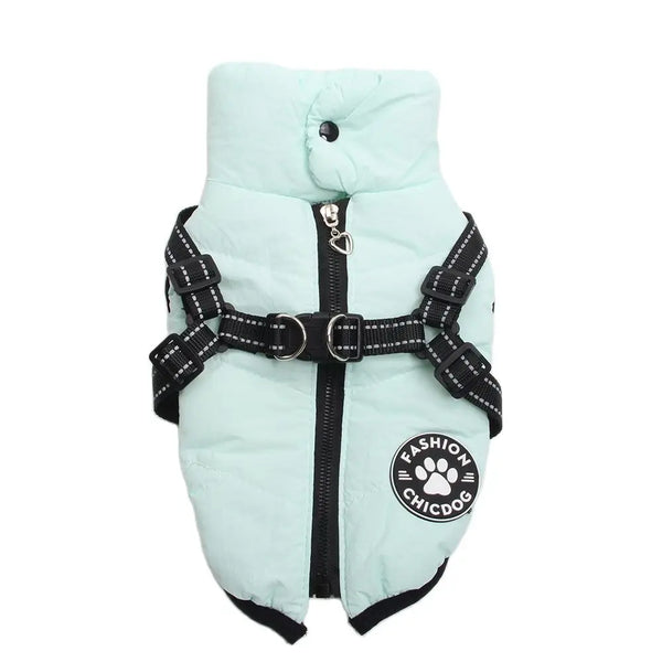 Dogs and Cats Coat Jacket Pet Vest Dog Pet Harness Zipper Design Puppy Warm Hoodies Pet Shop Pet Clothing