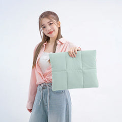 Puffy 13 14 Inch Laptop Sleeve Quilted Padded Computer Cover Bag for Women 14 16 inch Laptop Carrying Case for Macbook Air Pro