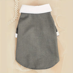 Pet Shirt Small Dog Clothes Wedding Formal Suit With Bow Tie Costume Pet Shop
 Pet Clothing