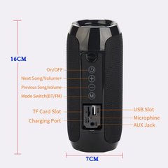 Portable Wireless Caixa De Som Bluetooth Speaker Music Sound Box Blutooth For Subwoofer Radio FM Bocina Acoustics Handsfree Hifi