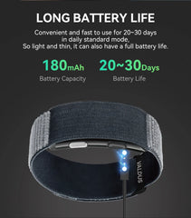 VALDUS VITRO ECG Smart Bracelet Heart Rate Blood Pressure Waterproof Long Battery Life Fitness SOS 2026 New NO Screen Smartwatch