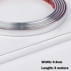 Home Self-adhesive Line PVC Waterproof Edge Banding Strip Gold Tape Ceiling Furniture Tile Wall decor