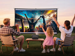 BYINTEK R20 Max Mini Projector 4K DLP Smart WiFi Android 11.0 LED 1080P Outdoor Home Theater Projectors With 15600mAh Battery