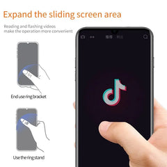 Universal Stent Mobile Phone Holder Stand Finger Ring Magnetic For Cute Cell Smart Phone Transparent Holder for iPhone Samsung